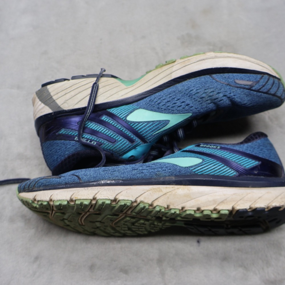 Brooks Womens 8.5B Athletic Shoes Blue Adrenaline GTS 18 Mesh Running Training - Picture 4 of 15